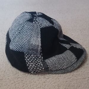 Stetson Tweed Patchwork Newsboy Cap